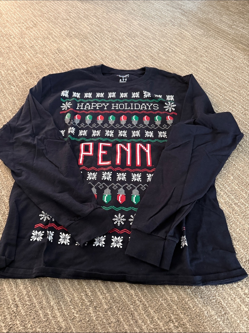 Unisex Penn holiday shirt